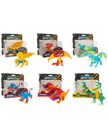 Dinofroz Action Figures 1pz Personaggi Assortiti