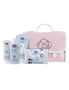 Chicco Natural Sensation Baby Cosmetic Set Rosa