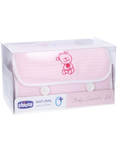 Chicco Natural Sensation Baby Cosmetic Set Rosa