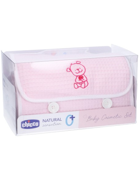 Chicco Natural Sensation Baby Cosmetic Set Rosa