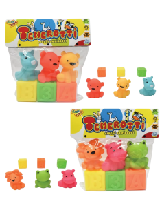 Tenerotti Cubi e Animali 6pz