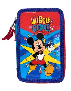 Astuccio 3 Zip Mickey