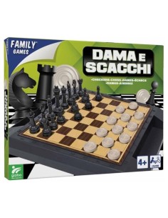 Dama e Scacchi in Plastica