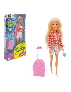 Bambola Turista con Bagaglio