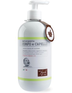 Fiocchi di Riso Detergente Corpo e Capelli 400ml Talco