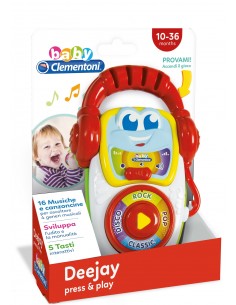Baby Clementoni Deejay Press & Play 14982