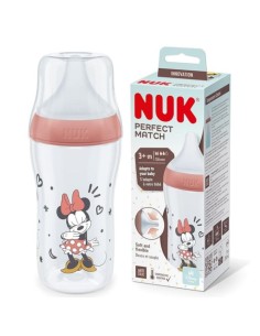 Nuk Biberon Perfect Match 3m+ 260ml Minnie