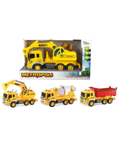 Metropoli Mezzi Cantiere Giocattolo Assortiti