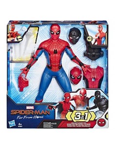 Spider-Man 3-in-1 con Vestiti Intercambiabili