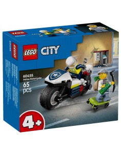 Lego City Inseguimento della Moto della Polizia 60455