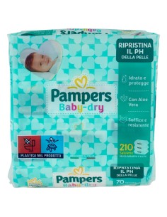 Pampers Salviettine Baby Fresh  210pz