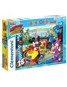 Clementoni  Puzzle Maxi Mickey Mouse Sport 24 Pezzi.