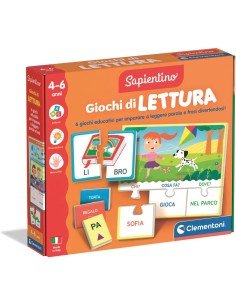 Clementoni Sapientino Giochi di Lettura