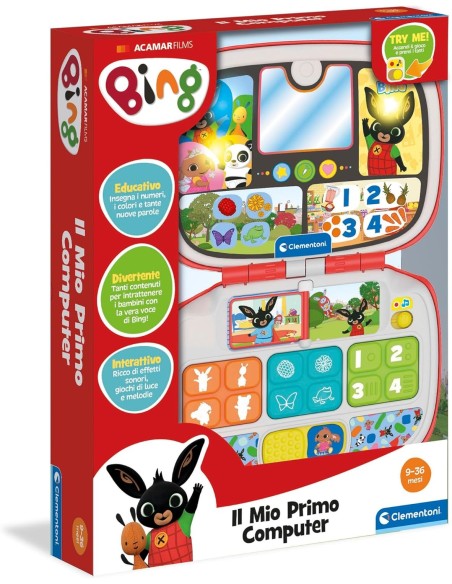 Clementoni Bing Il Mio Primo Computer