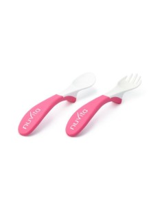 Nuvita Set Posate 6m+ Rosa