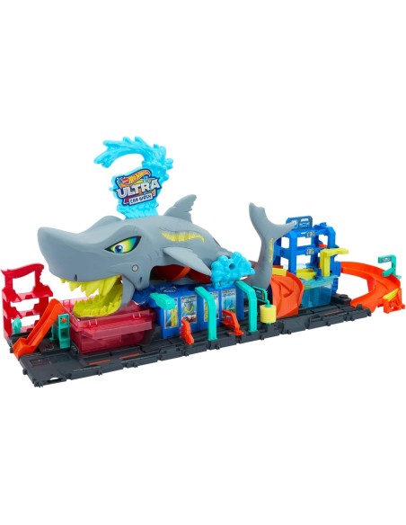 Hot Wheels City Autolavaggio Mega Squalo