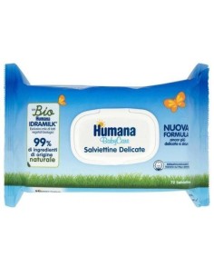 Humana Salviettine Delicate 72 pezzi
