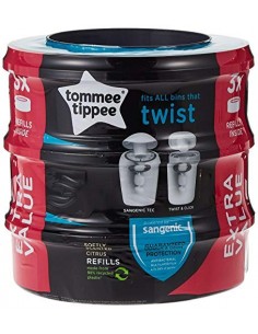 Tommee Tippee ricariche Sangenic Twist & Click 3 pz