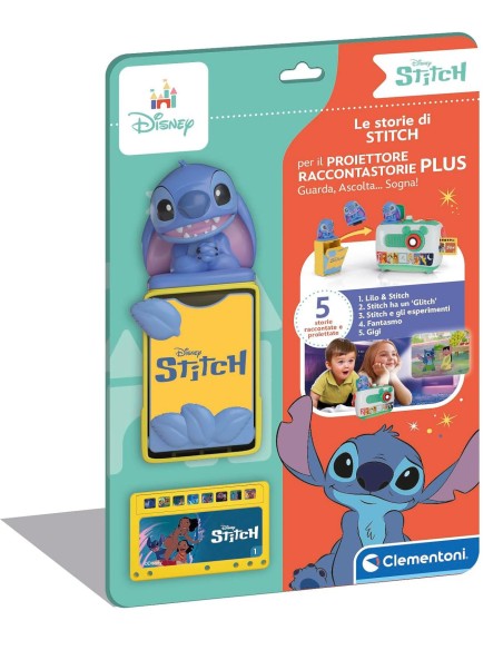 Clementoni Ricarica Proiettore Raccontastorie Le Storie di Stitch
