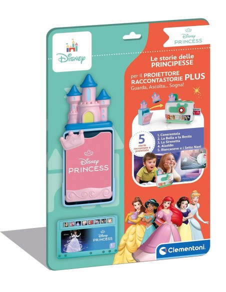 Clementoni Ricarica Proiettore Raccontastorie Le Storie delle Principesse