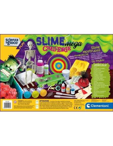 Clementoni Scienza e Gioco Slime Mega Challenge