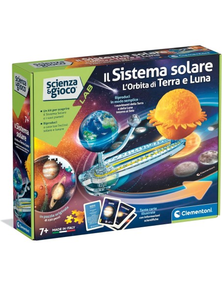 Clementoni Scienza e Gioco Il Sistema Solare L'Orbita di Terra e Luna