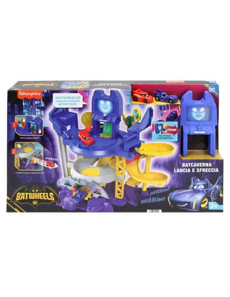 Batwheels Batcaverna Lancia e Sfeccia