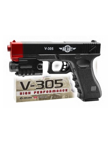 Pistola Giocattolo Air Soft V-305
