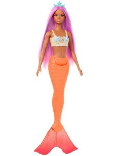 Barbie Sirena Coda Arancione