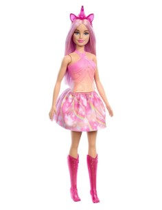 Barbie Unicorno Corno Rosa