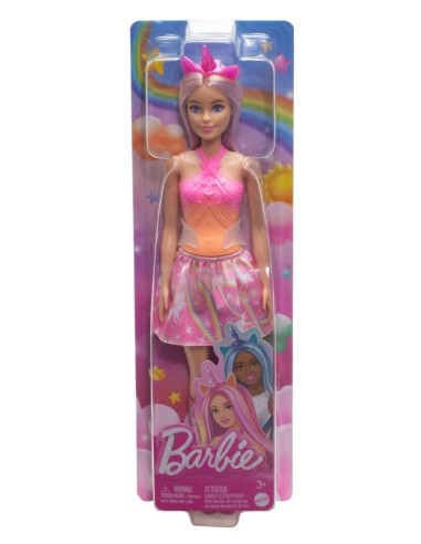 Barbie Unicorno Corno Rosa