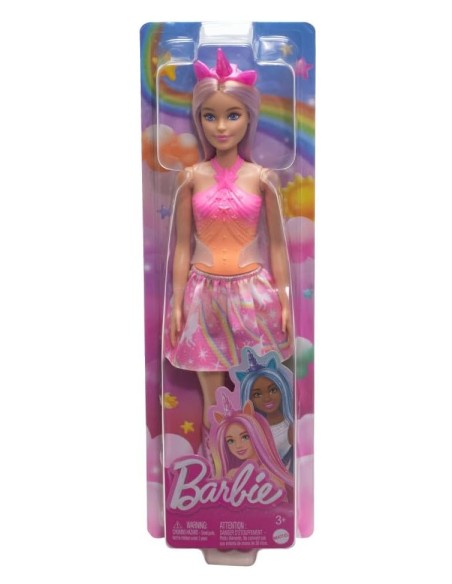 Barbie Unicorno Corno Rosa