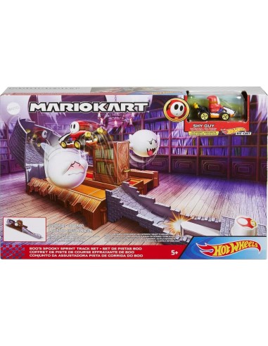 Hot Wheels Mario Kart Boo's Spooky Track Set