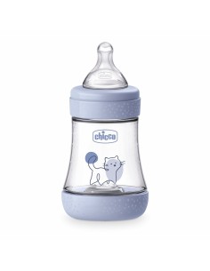 Chicco Biberon Perfect 5 0m+ Flusso Lento 150ml Azzurro