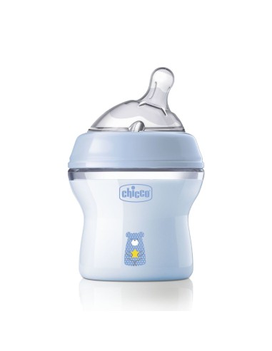 Chicco Biberon NaturalFeeling 150ml 0m+ Azzurro