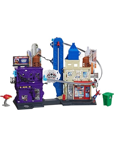 Spiderman VenomVersus Web Slinging City Playset