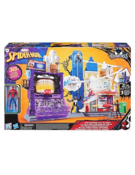 Spiderman VenomVersus Web Slinging City Playset
