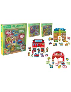 Playset in Legno Al Lavoro! Assortiti