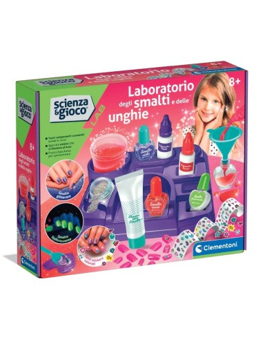 Clementoni Scienza e Gioco Laboratorio degli Smalti e delle Unghie