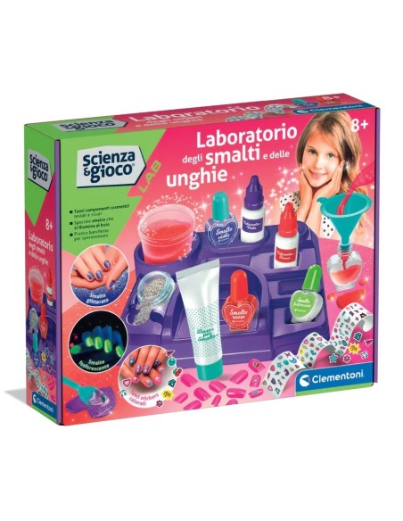 Clementoni Scienza e Gioco Laboratorio degli Smalti e delle Unghie