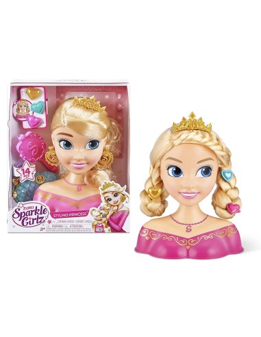 Sparkle Girlz Testa Acconciature