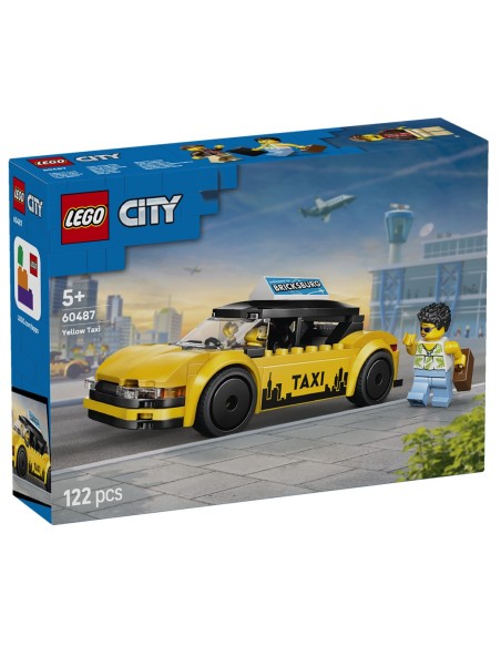 Lego City Taxi Giallo 60487