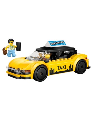Lego City Taxi Giallo 60487