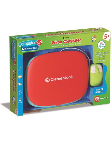 Clementoni Sapientino Il Mio Primo Computer Rosso