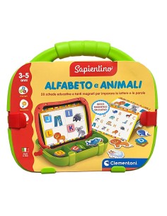 Clementoni Sapientino Valigetta Magnetica Alfabeto e Animali