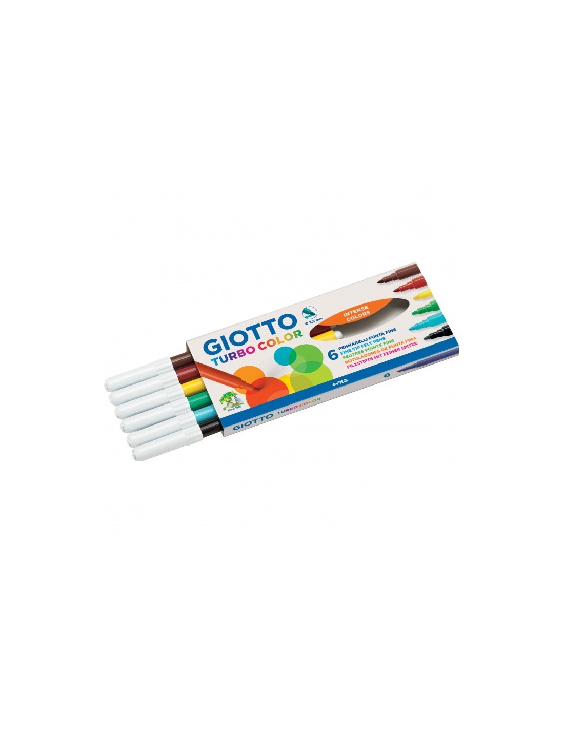 Giotto Turbo Color 6 pennarelli
