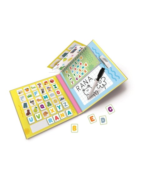 Clementoni Sapientino Libro Magnetico Lettere e Parole