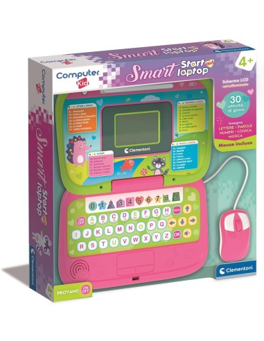 Clementoni Smart Start Laptop Rosa
