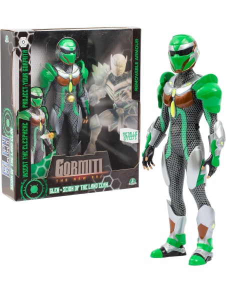 Gormiti The New Era Glen Scion del Clan della Terra con Elesfera