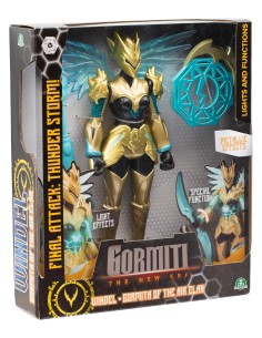 Gormiti The New Era Windel Gormita del Clan del Vento con Effetti Luminosi